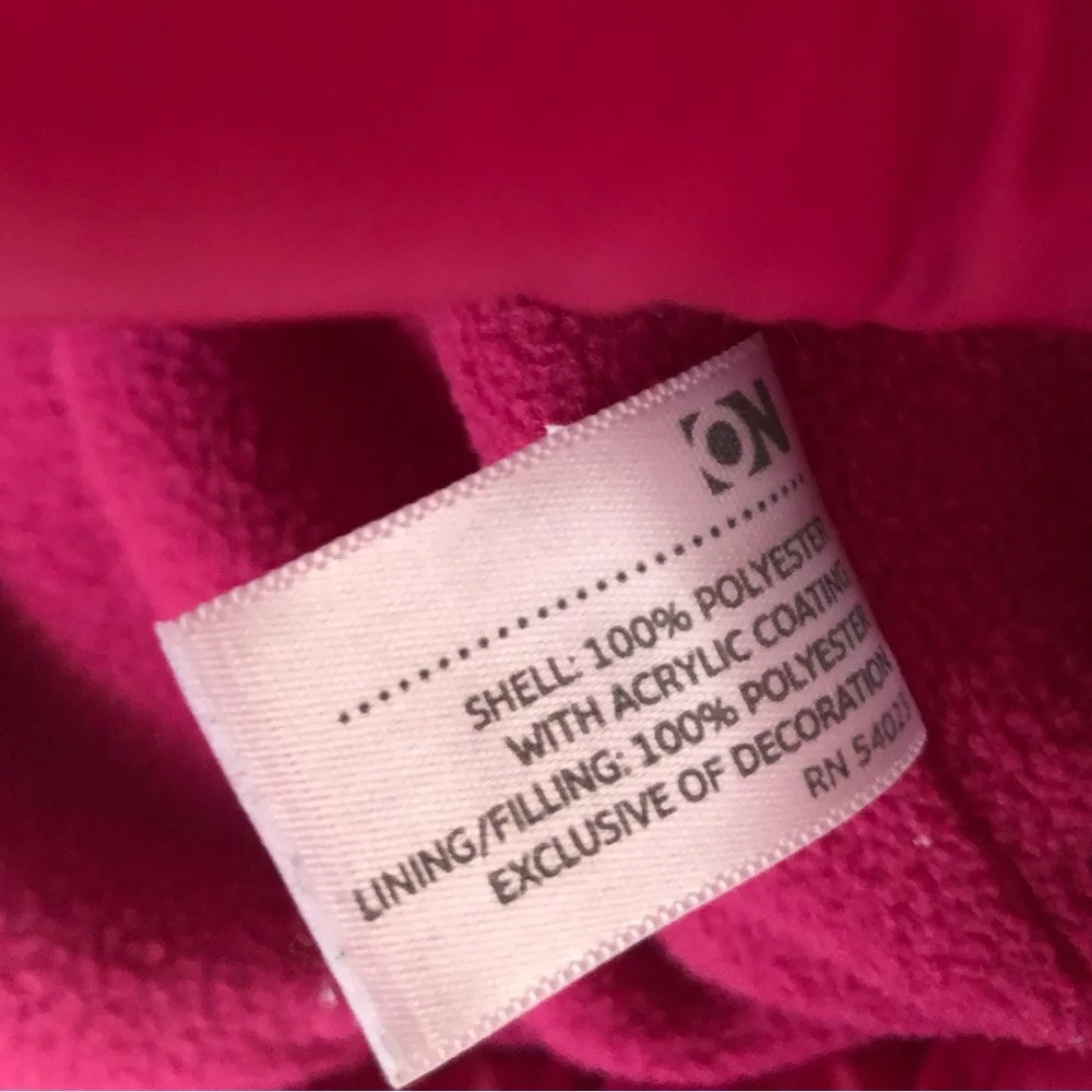 Girl’s Old Navy Pink Puffer Vest - Picture 5 of 7